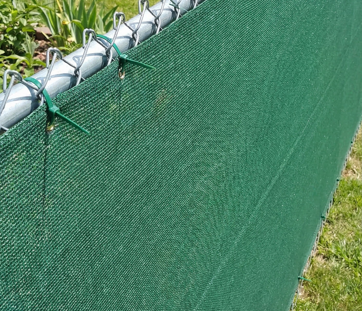 Bahçe Çit Filesi – Yüzde 75lik – Yeşil – Düz Kenar